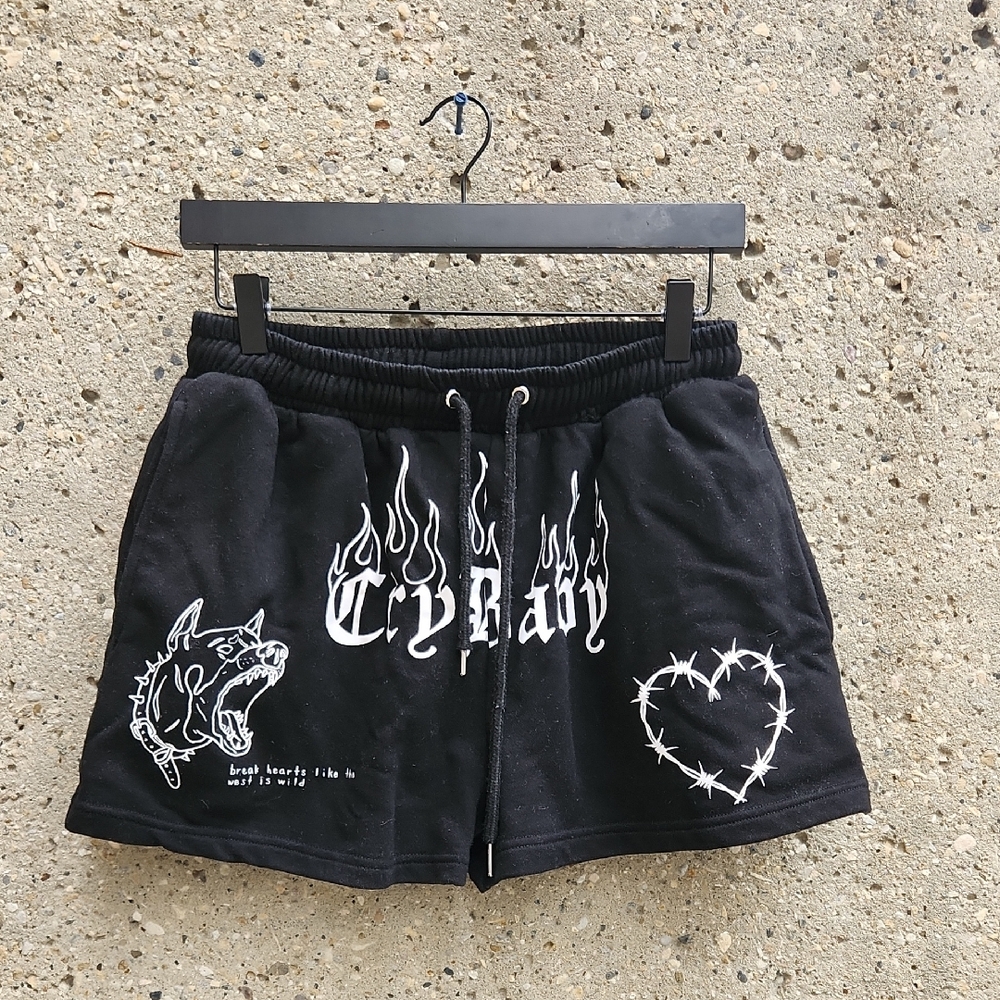 Born Dead sweatshorts